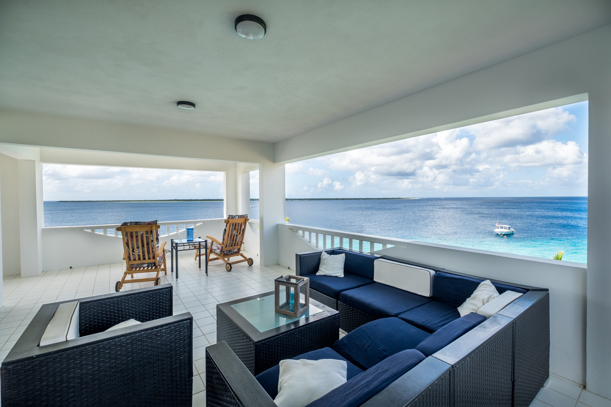 Image showcasing Beach Penthouse Delfshaven | Bonaire Oceanfront Villas