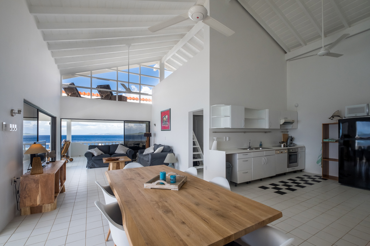 Beach Penthouse Delfshaven | Bonaire Oceanfront Villas