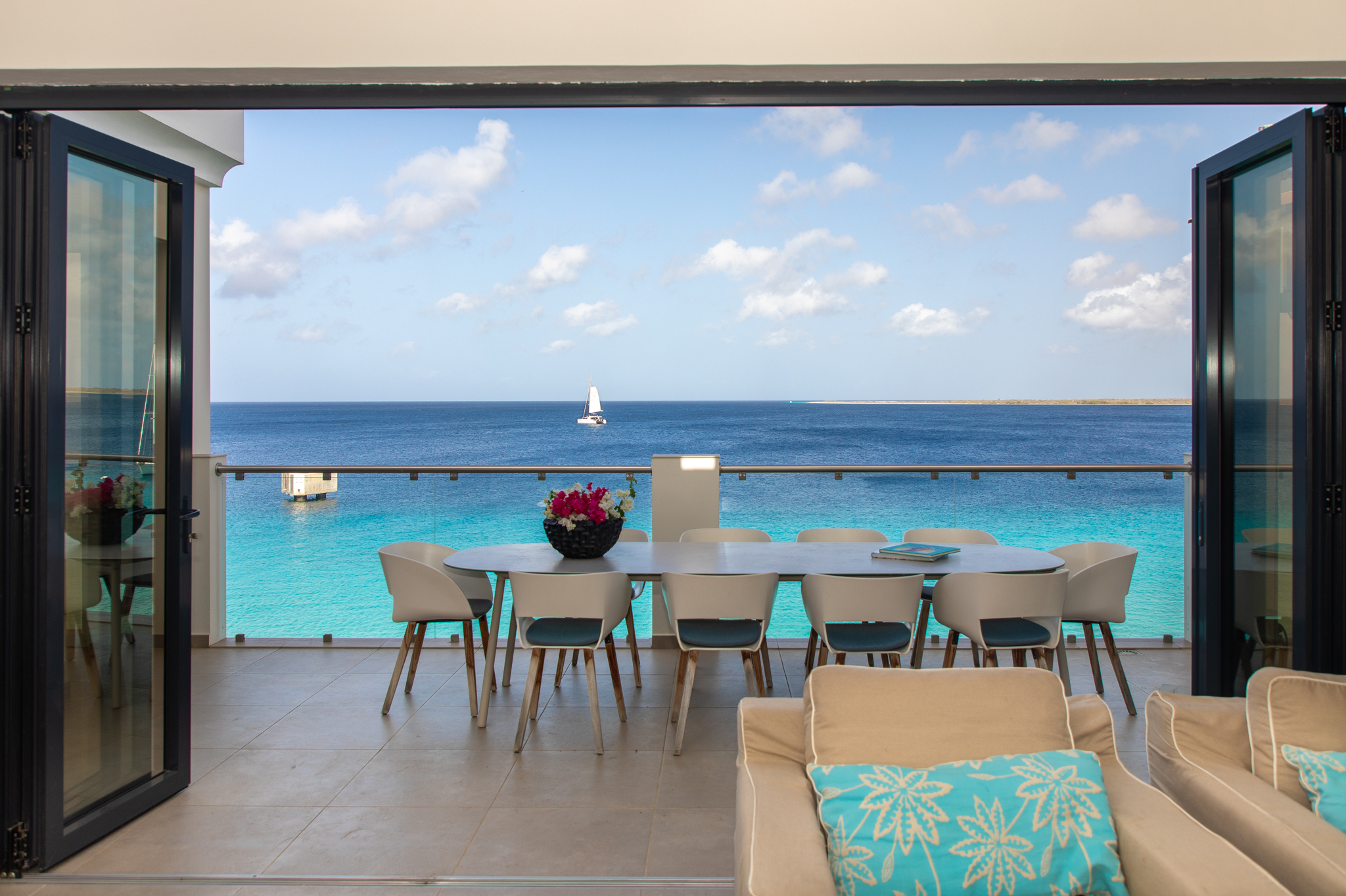 Apartment Terramar 3 Br Vacation Rental Bonaire Oceanfront Villas